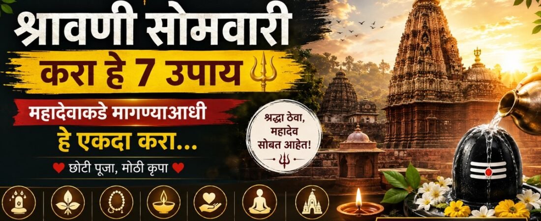 का आहे महत्व ? श्रावणी सोमवार विशेष: महादेवाला प्रिय हे 7 प्रभावी उपाय, प्रत्येक शिवभक्ताने एकदा जरूर करावेत! 🔱