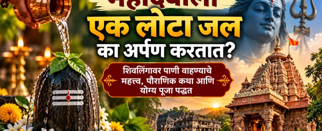 शिवलिंगावर एक लोटा जल का अर्पण करतात? जलाभिषेकाचे महत्त्व व कथा
