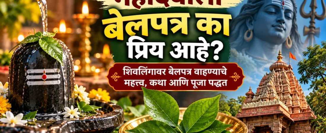 महादेवाला बेलपत्र का प्रिय आहे? शिवलिंगावर बेलपत्र वाहण्याचे महत्त्व